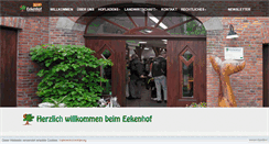 Desktop Screenshot of eekenhof.de